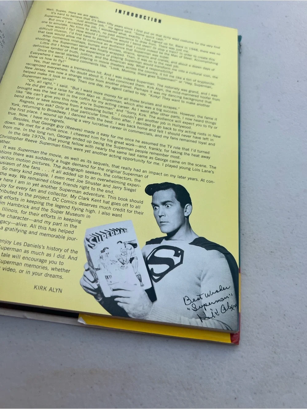 Superman The Golden Age Les Daniels 1999 Hardcover Chip Kidd 1st Print Vintage